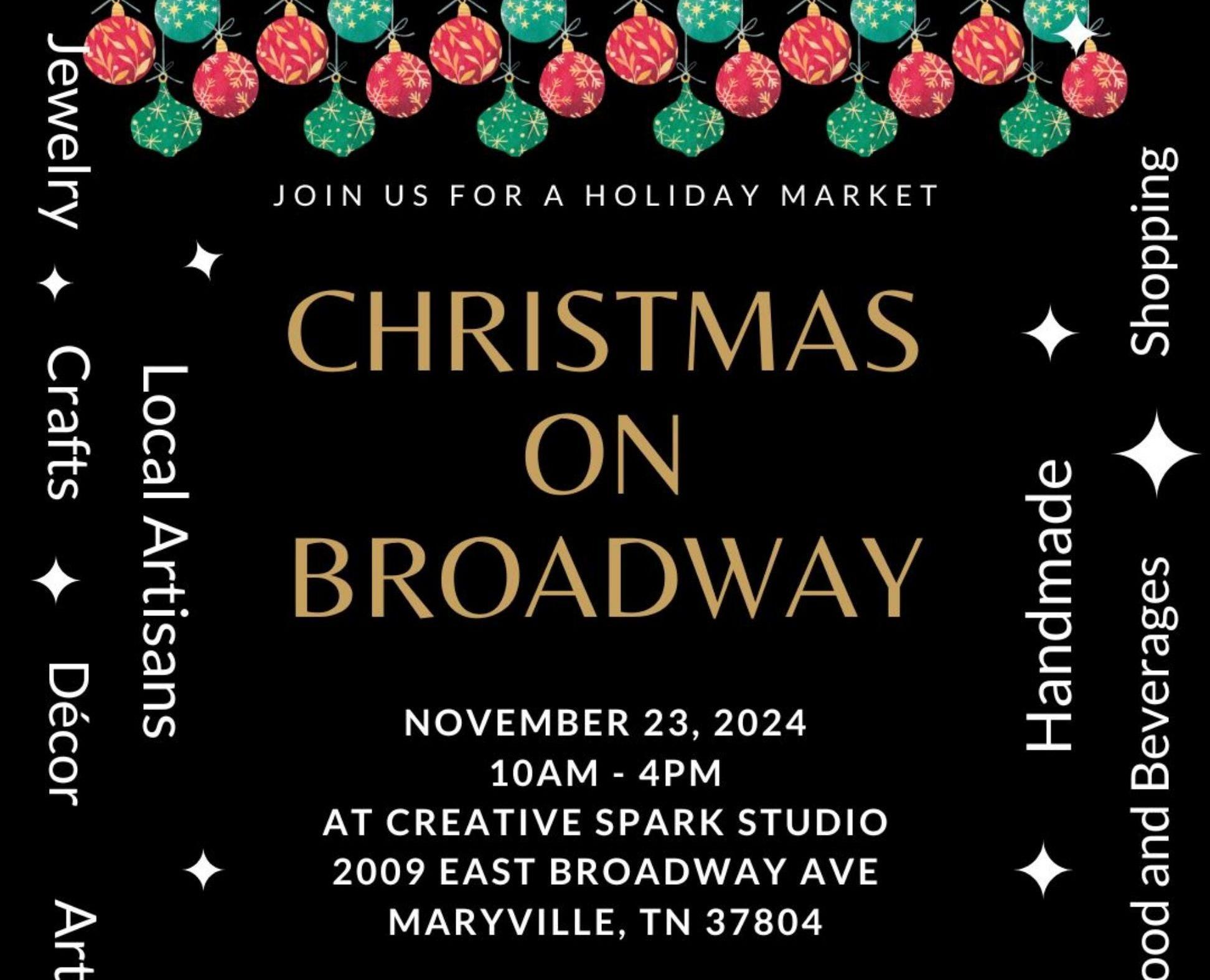 Art Market- Christmas on Broadway