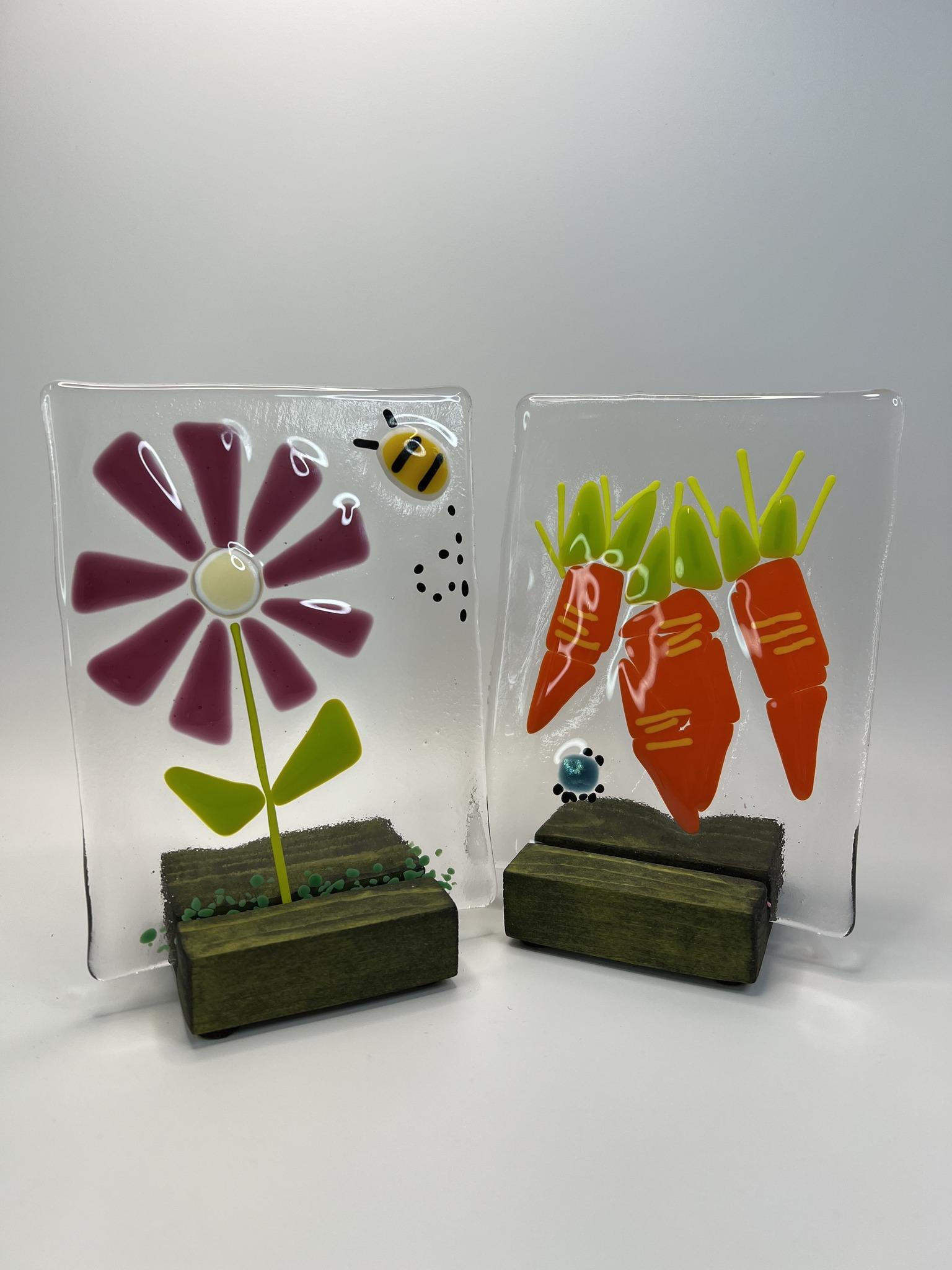 Design your own Spring Glass Art