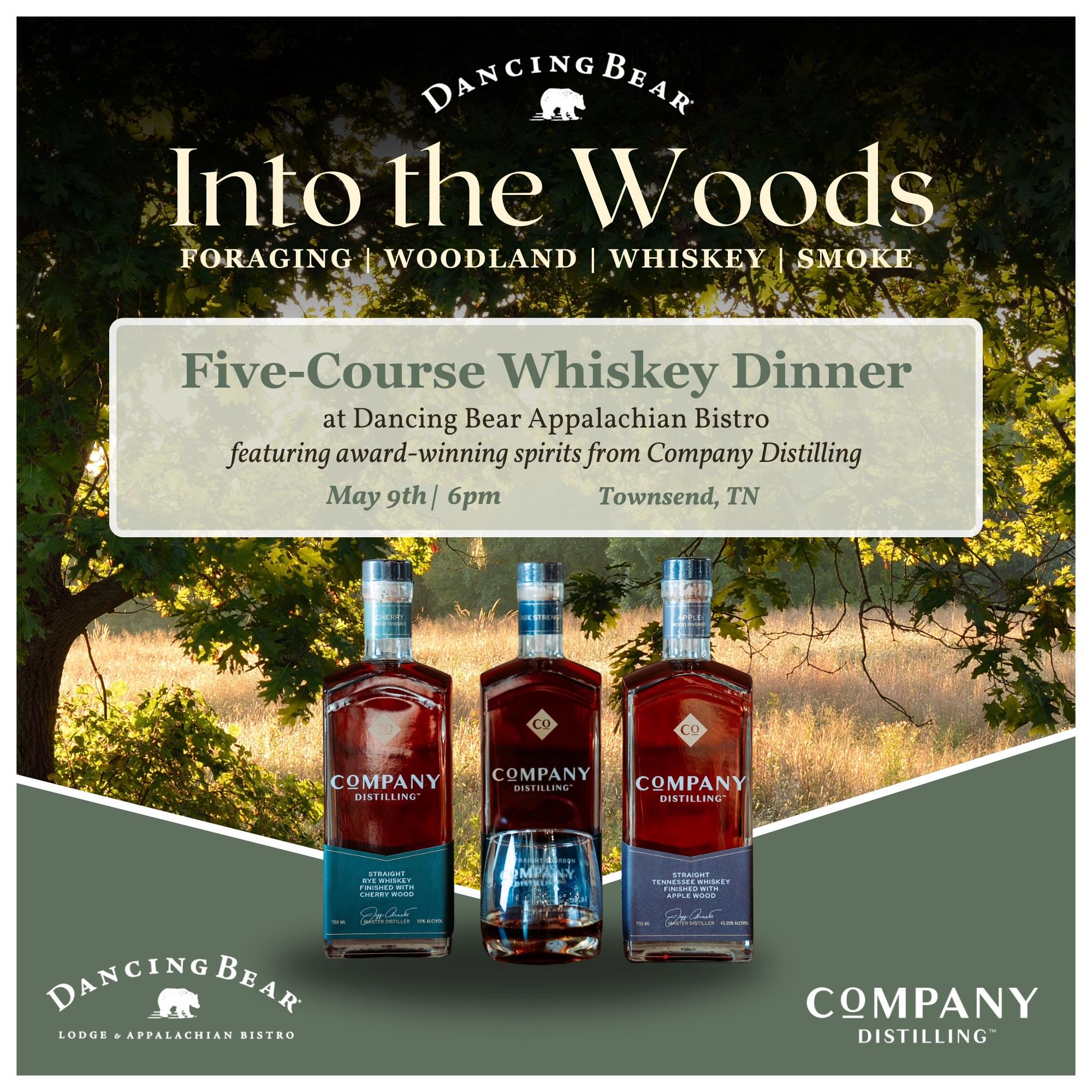 Into the Woods | 5-Course Whiskey Dinner