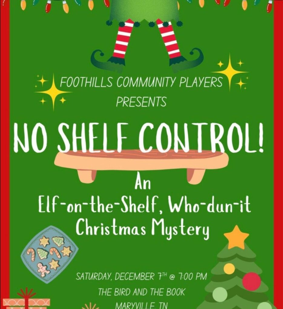 NO SHELF CONTROL: A Murder Mystery Dinner Show