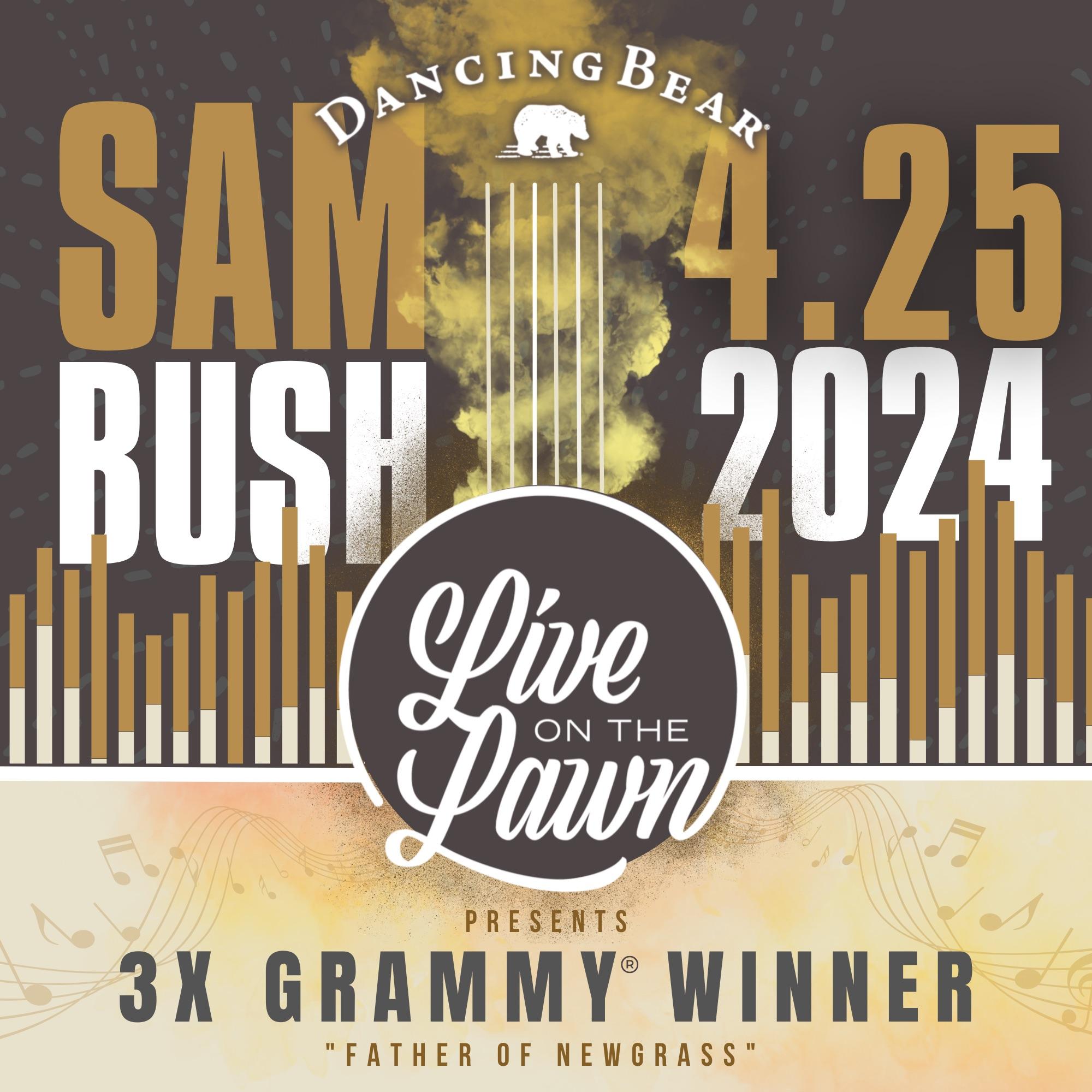 The Great Sam Bush Returns to Dancing Bear’s Live on the Lawn