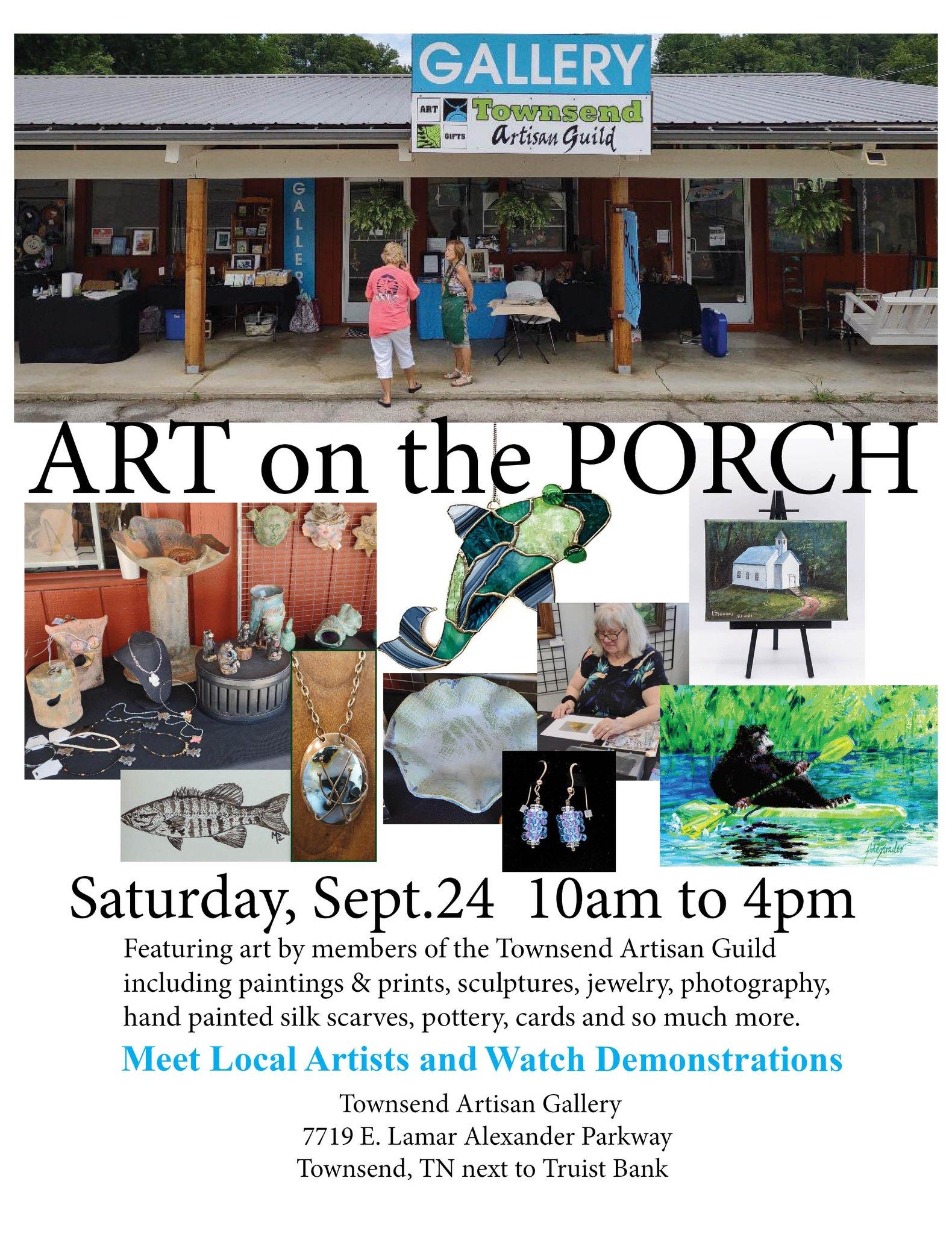 Art on the Porch