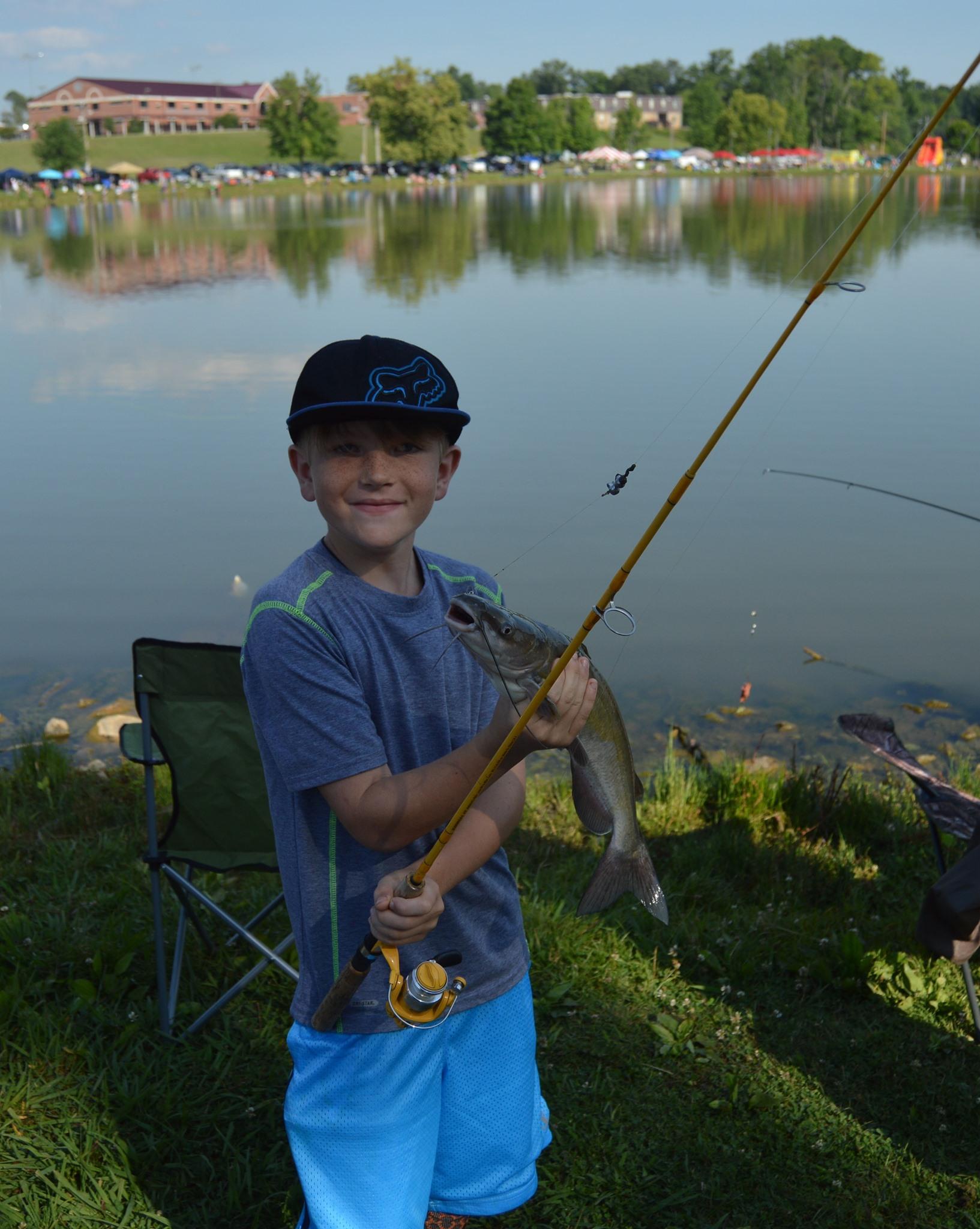 Duck Pond Fishing Derby for Kids