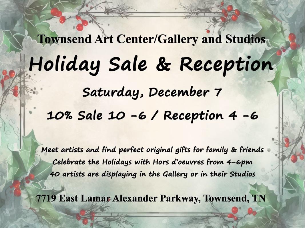 Holiday Sale & Reception