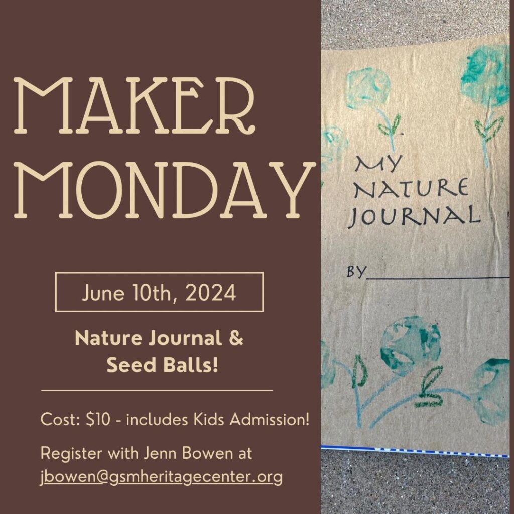 Maker Monday: Nature Journal & Seed Balls!