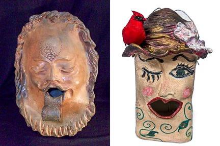 Strictly for the Birds/Clay Birdhouse