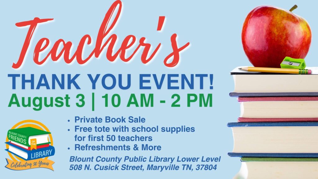 Teacher’s Thank You Event