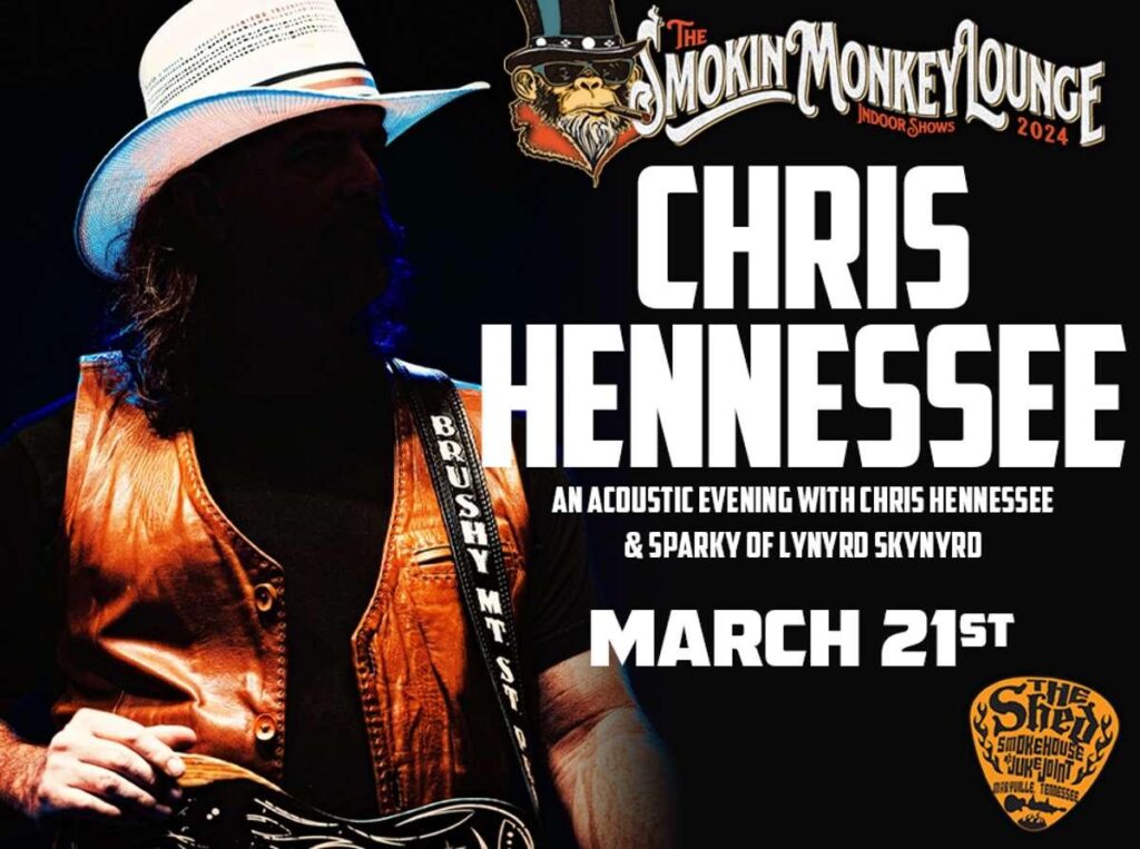 Chris Hennessee (An acoustic evening with Chris Hennessee & Sparky of Lynyrd Skynyrd)