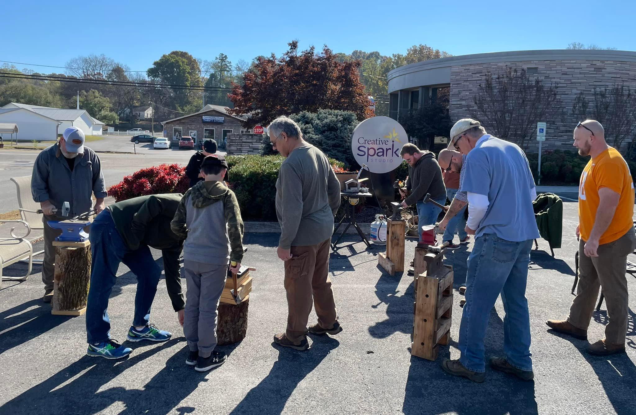 Blacksmithing Basics with Bryan- Marshmallow Roaster