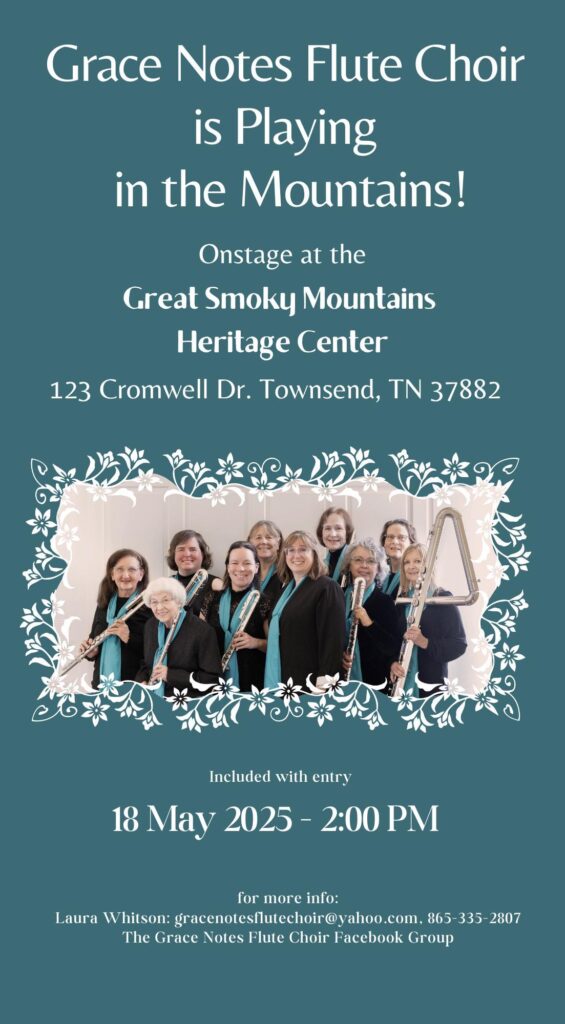 Grace Notes Flute Choir Performs at the GSM Heritage Center!