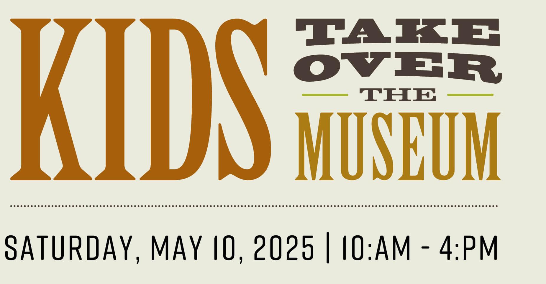 Kids Take Over the Museum!