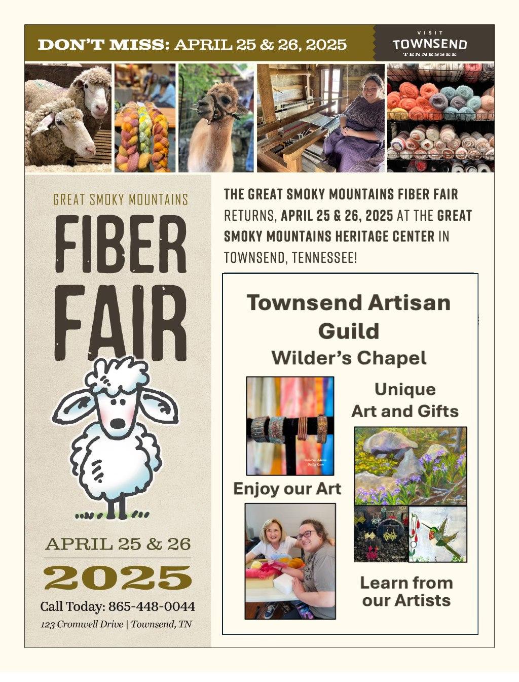 TOWNSEND ARTISAN GUILD at the Fiber Fair