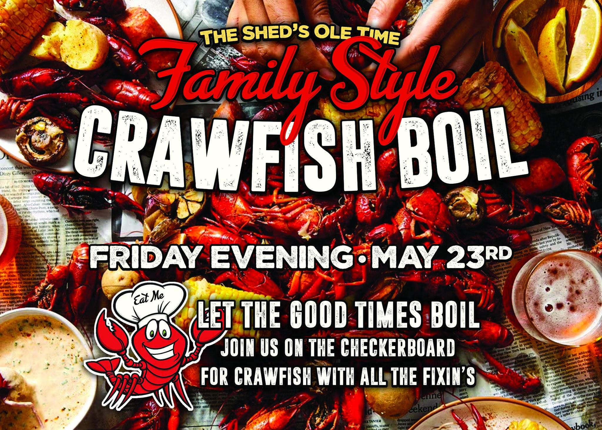 Crawfish Boil - $25 Per Person
