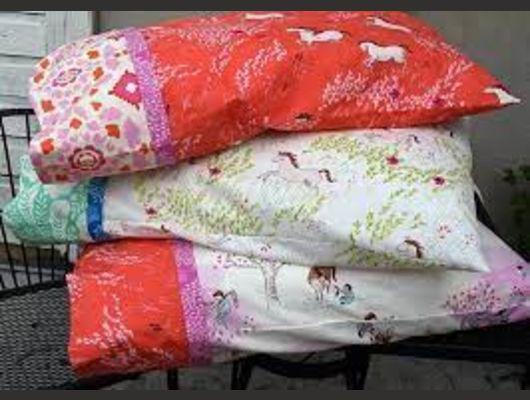 Sewing class (machine) Magic Burrito Pillowcase
