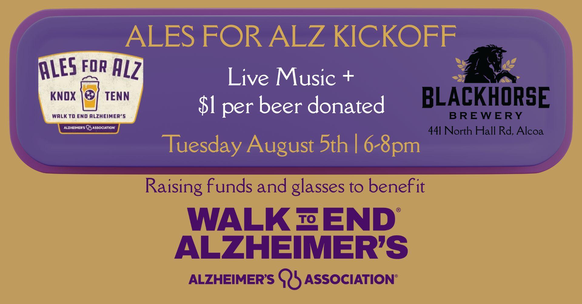 Ales for Alz Ales Trail Kickoff Event