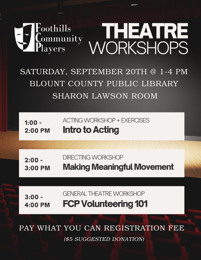 September Workshop Series