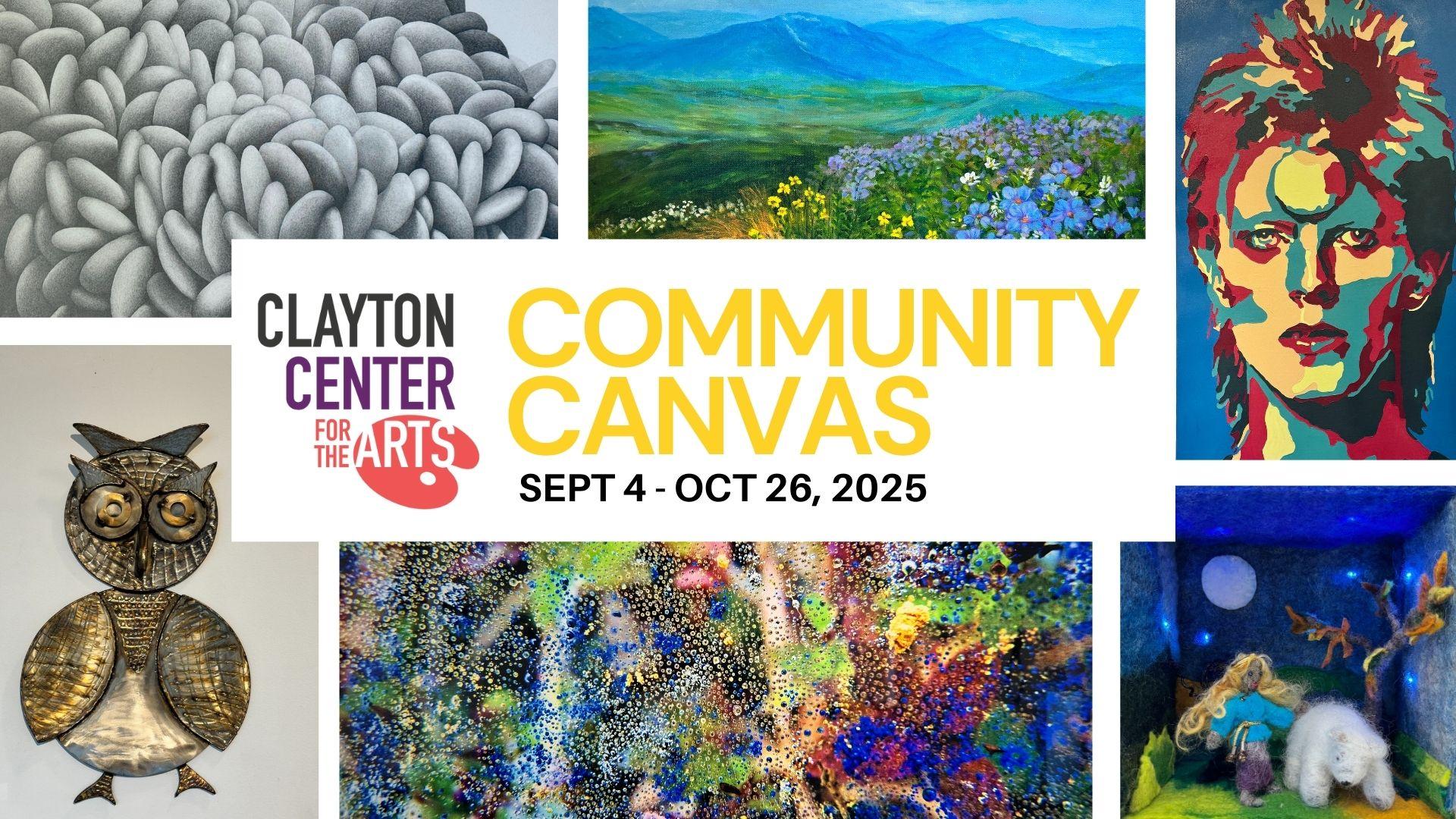 Artist Reception! - Community Canvas Group Show