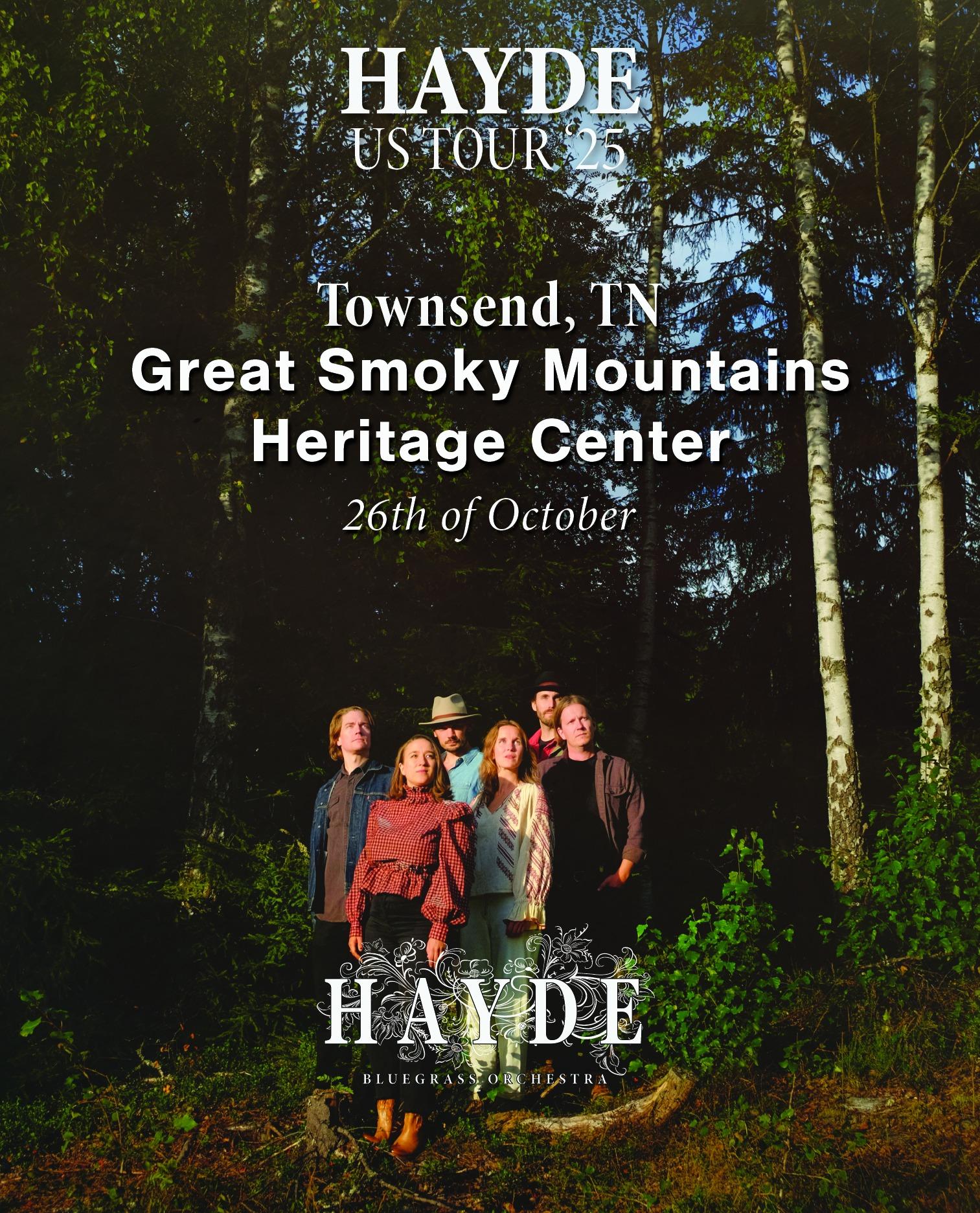 Hayde Bluegrass Orchestra - from Norway to the Smokies!