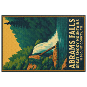 Jigsaw puzzle with tin