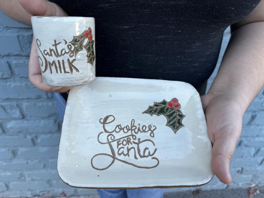 Santa's Milk and Cookies