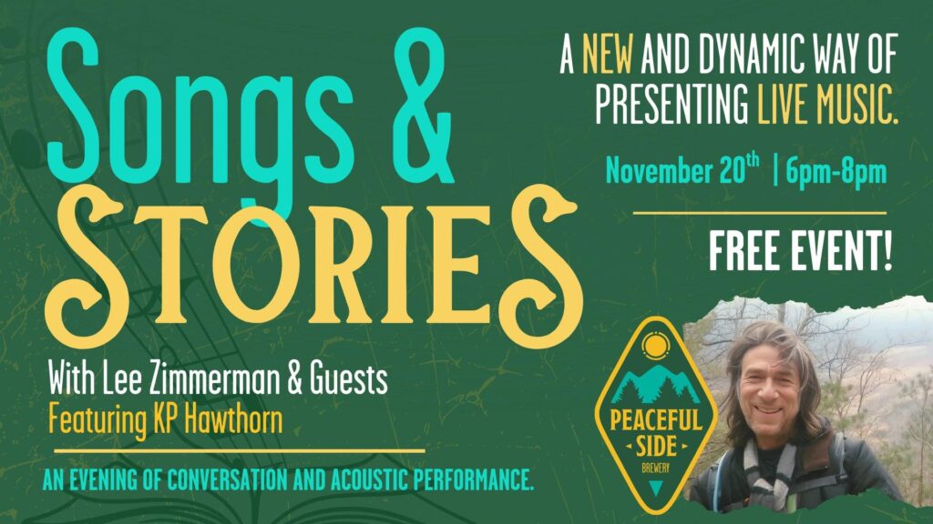 Songs & Stories with Lee Zimmerman