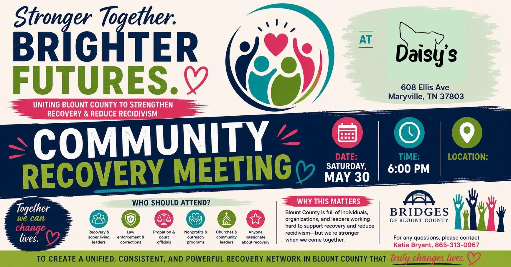 Blount County Community Recovery Meeting