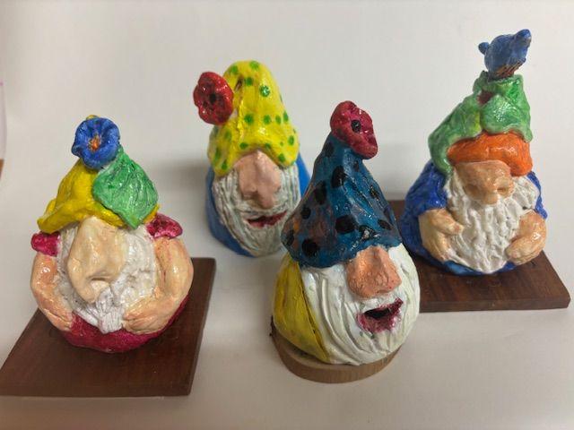 Clay handbuilding class- Gnome