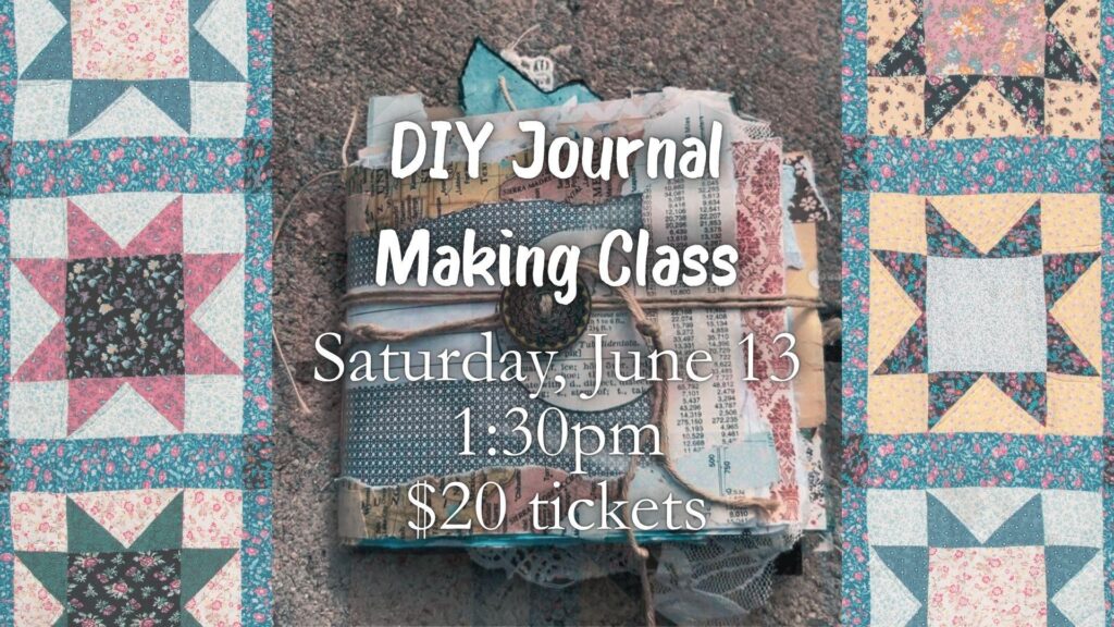 DIY Journal Making Class at Daisy's