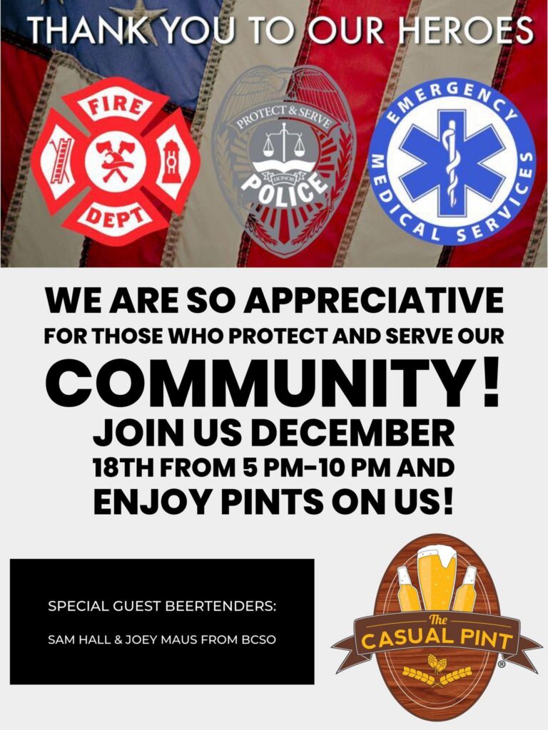 FIRST RESPONDERS APPRECIATION ๐ป