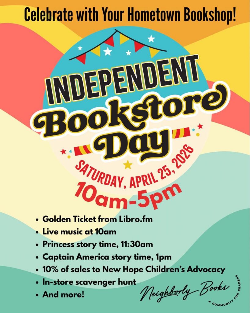 Independent Bookstore Day at Neighborly Books
