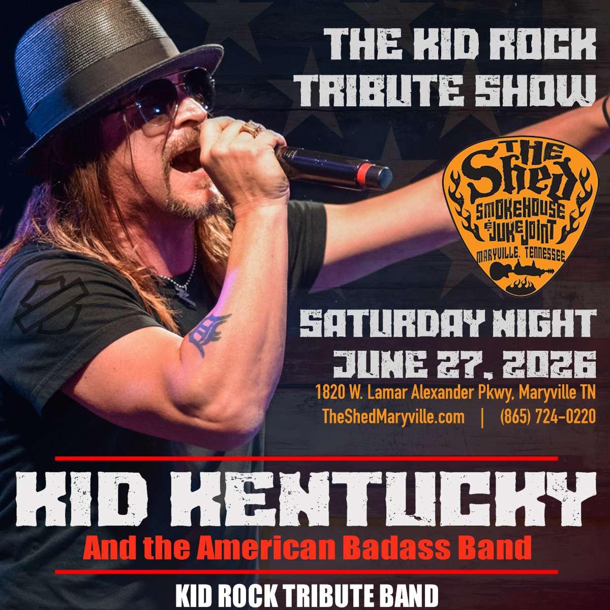 Kid Kentucky & The Bad Ass American Band (Kid Rock Tribute)