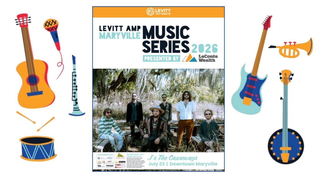 Levitt AMP Maryville Music Series Presented by LeConte Wealth: J & The Causeways