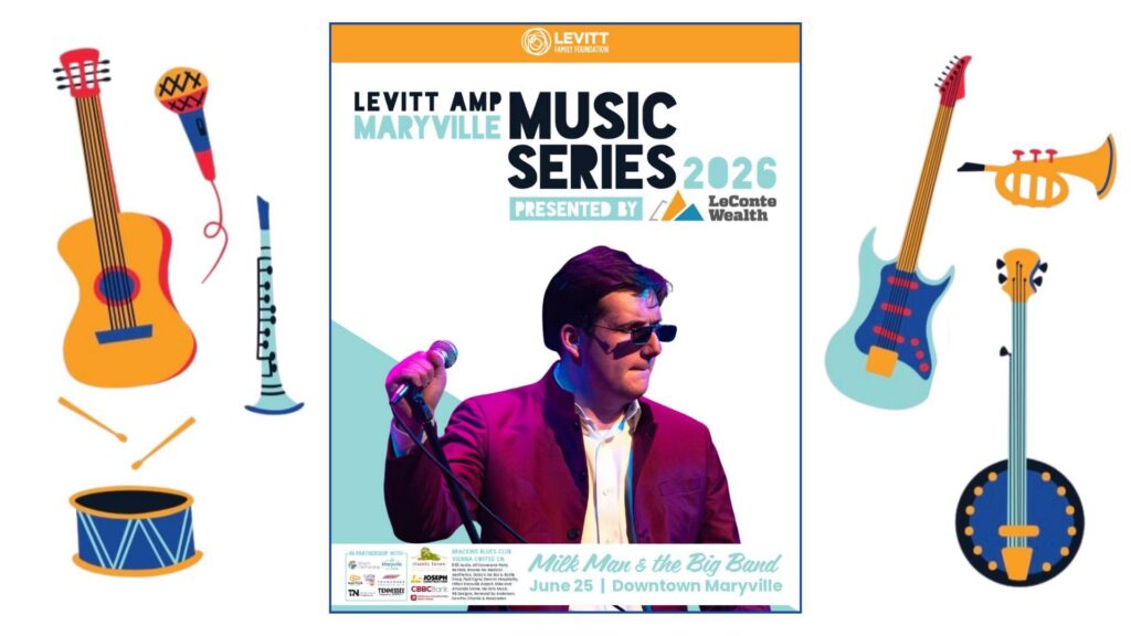 Levitt AMP Maryville Music Series Presented by LeConte Wealth: Milk Man & The Big Band