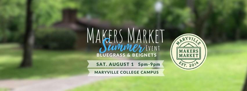 Makers Market Summer BLUEGRASS & BEIGNETS Event