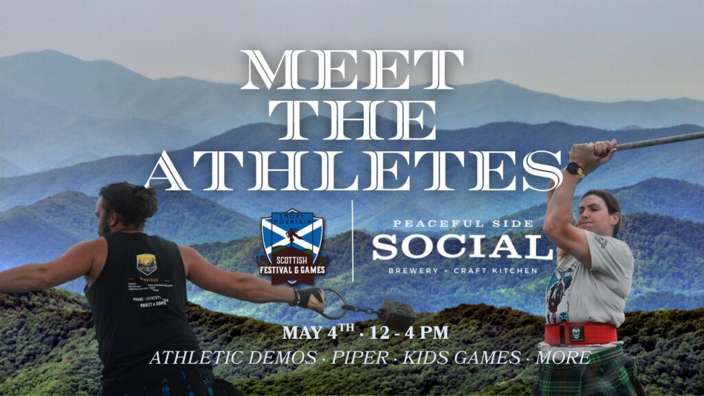 Meet the Athletes: Smoky Mountain Scottish Festival x Peaceful Side Social
