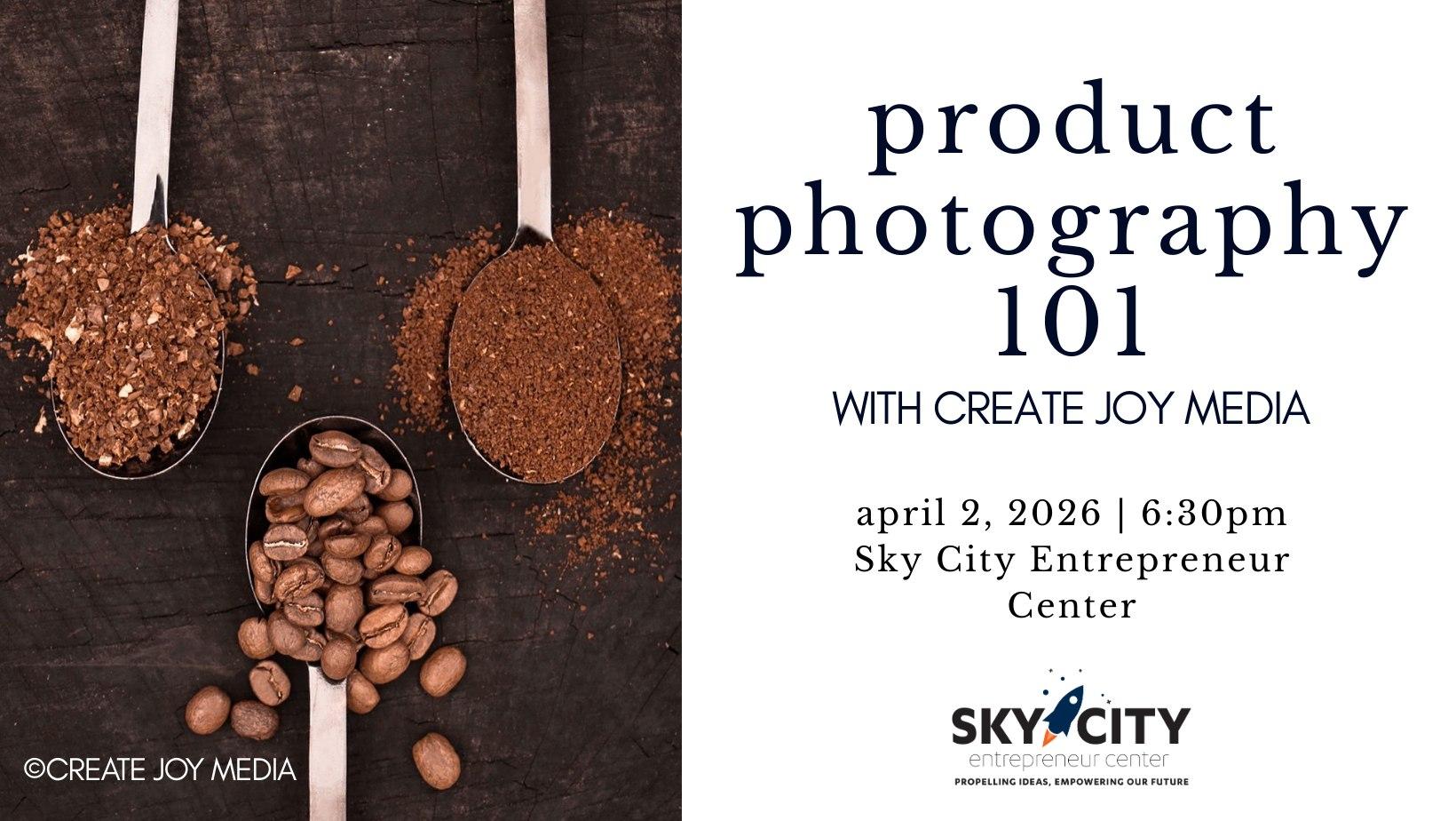 Product Photography for Beginners - Hands On Workshop