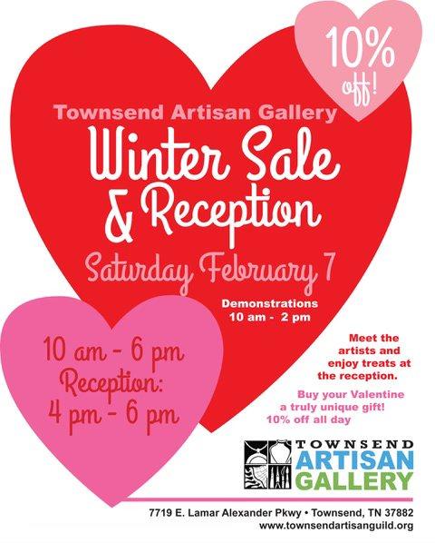 Winter Sale and Reception