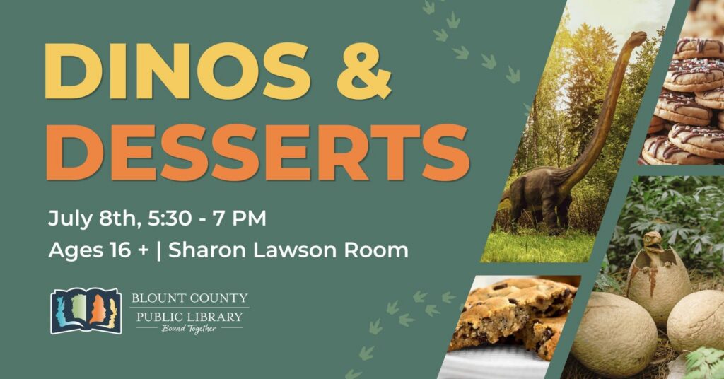 Dinos & Desserts (Ages 16+)