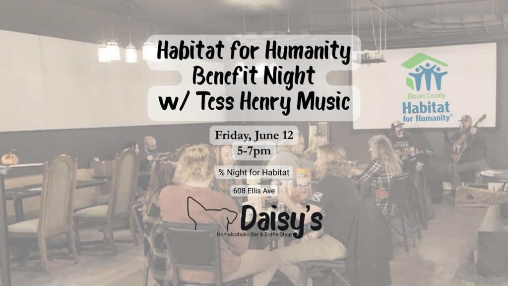 Habitat for Humanity Benefit Night w/ Tess Henry Music