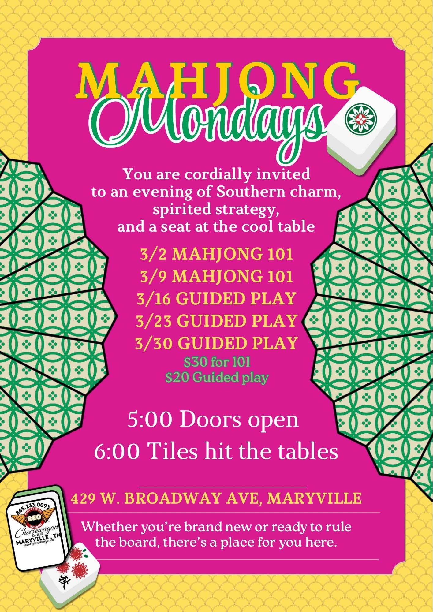 Mahjong Mondays