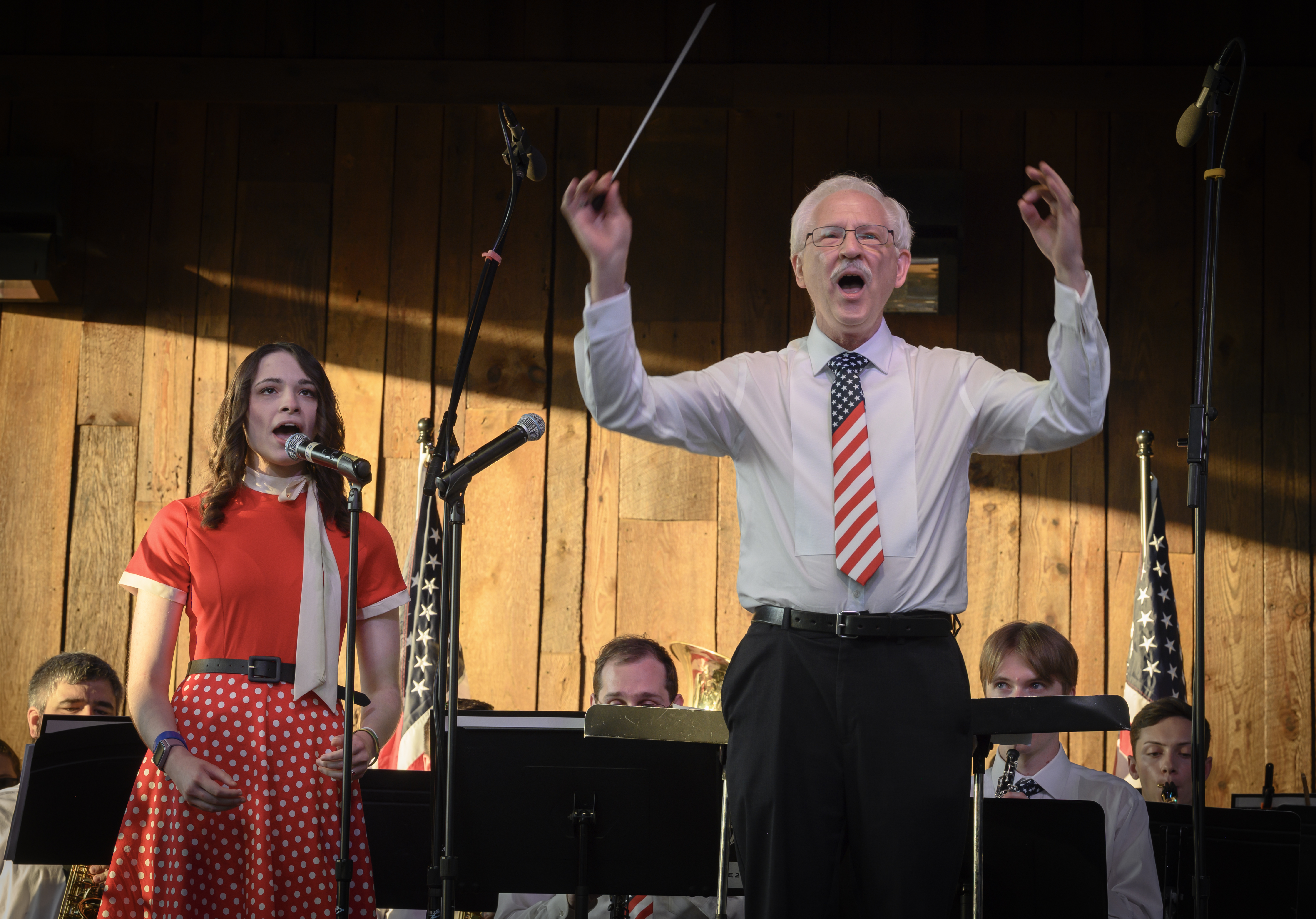 Concert performance at the Smoky Mountain Heritage Center Independence Day celebration