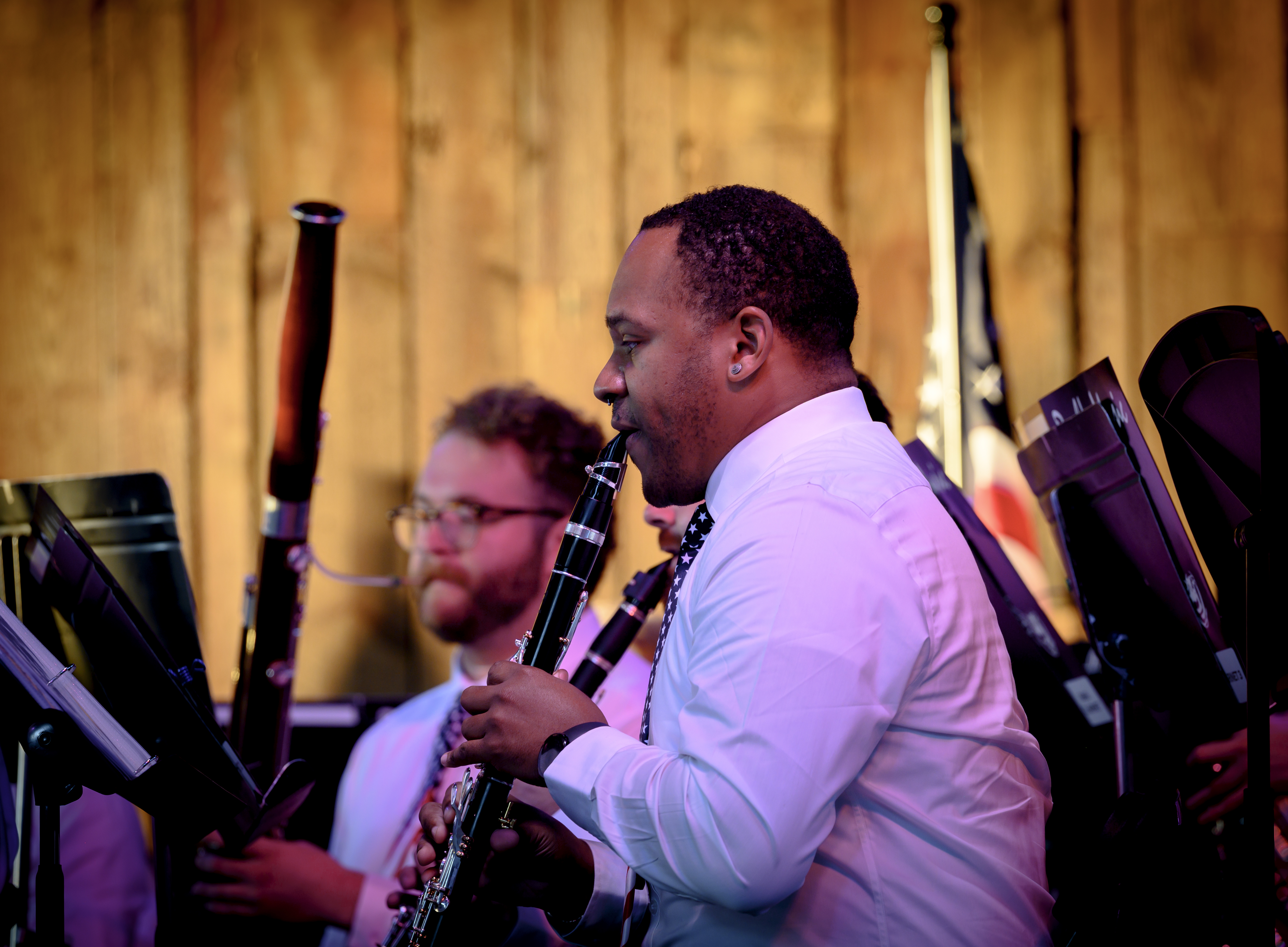 Concert performance at the Smoky Mountain Heritage Center Independence Day celebration