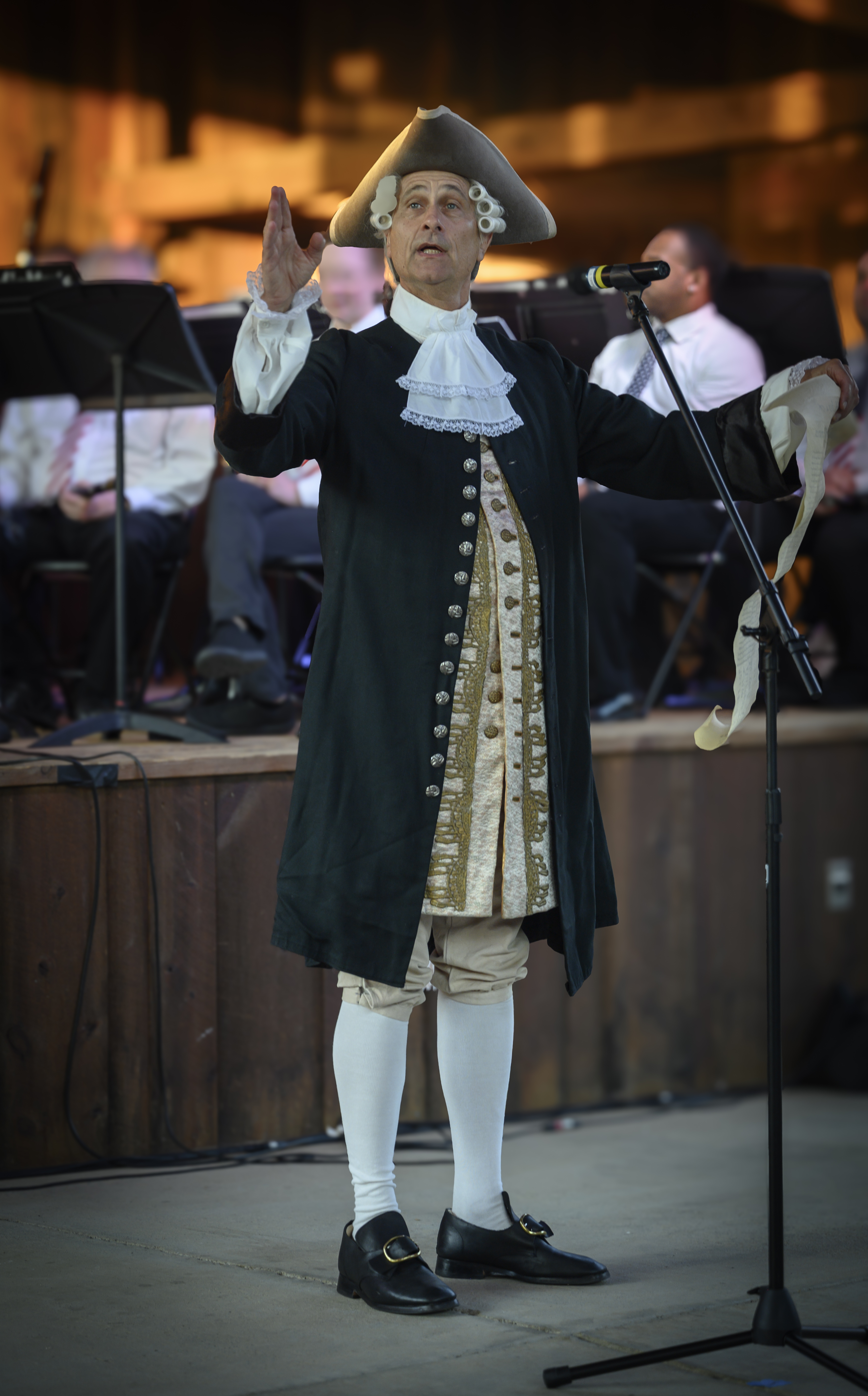 Concert performance at the Smoky Mountain Heritage Center Independence Day celebration